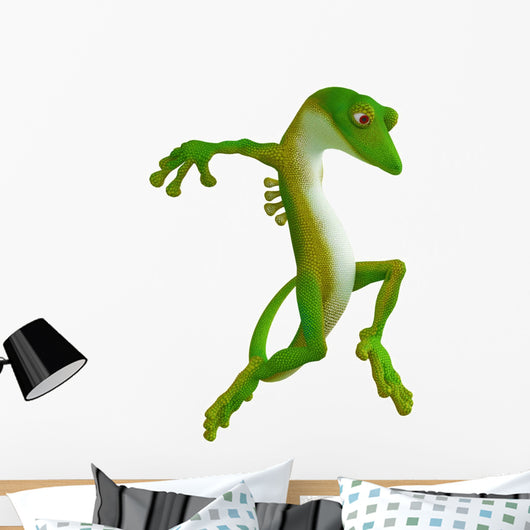 Gecko Jumping