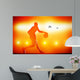 Basketball Player Silhouette Dribbling