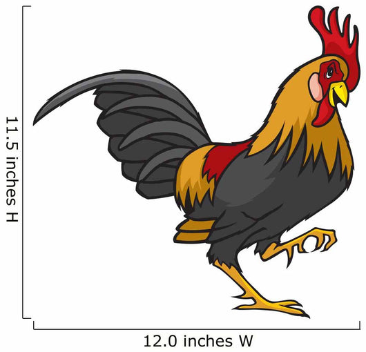 Rooster Wall Decal