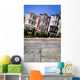 San Francisco Townhouses Close-up Wall Decal