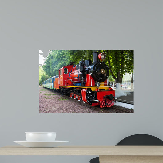 Steam Locomotive Blowing off
