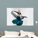 oriental woman Wall Mural