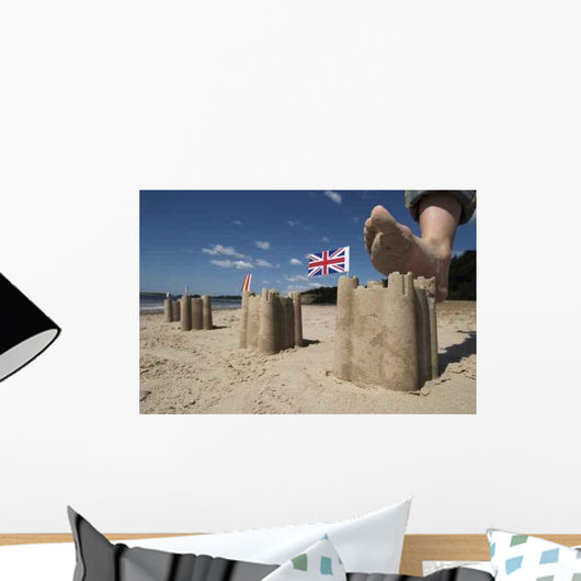Vulnerable Housing Market Wall Decal