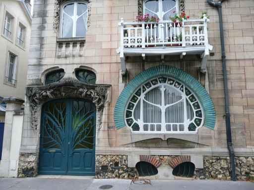 Art Nouveau Wall Decal