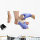 Varicose veins and bandage Wall Decal