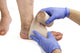 Varicose veins and bandage Wall Decal