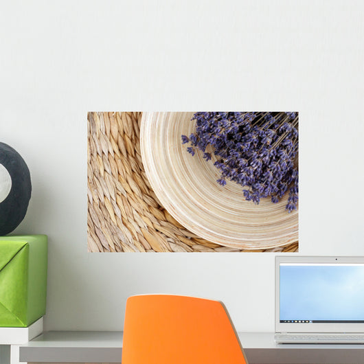 dry lavender flowers Wall Mural