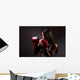 Beautiful Woman with Boxing Wall Decal