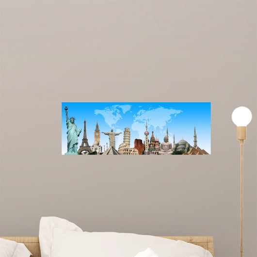 Travel World Monuments Concept