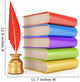 Stack of books and  writing quill Wall Decal