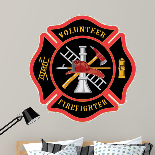 Volunteer Firefighter Maltese Cross