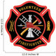 Volunteer Firefighter Maltese Cross