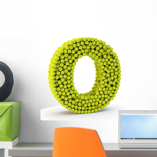 3D Letter O Made