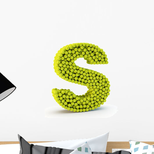 3D Letter S Made
