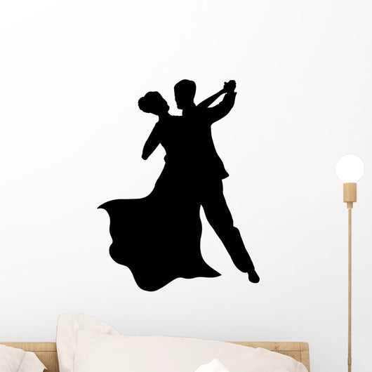 Dancing Couple Wall Decal