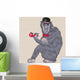Vector Funny Cartoon Hipster