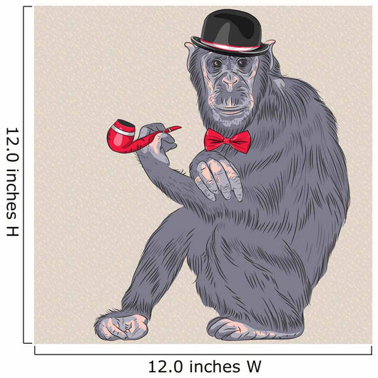 Vector Funny Cartoon Hipster