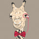 Vector Closeup Portrait Funny