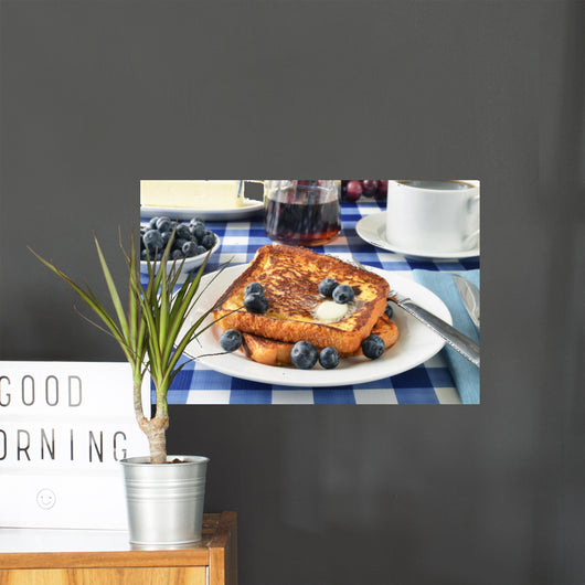 French Toast with Blueberries
