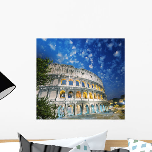 Rome Italy Wonderful Colosseum Wall Mural