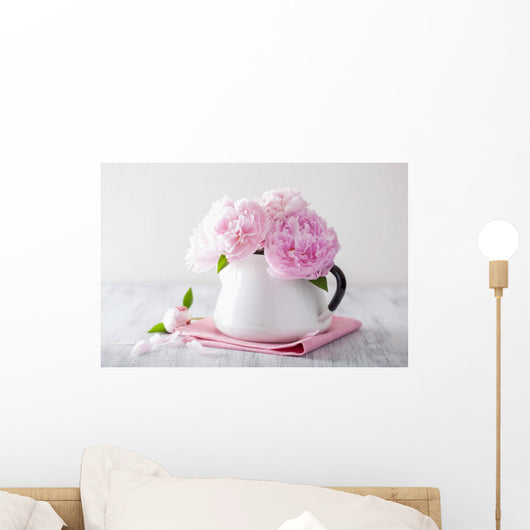 Beautiful Pink Peony Flowers
