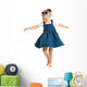 dancing little girl Wall Decal
