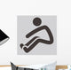 Long Jump Wall Decal