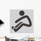 Long Jump Wall Decal