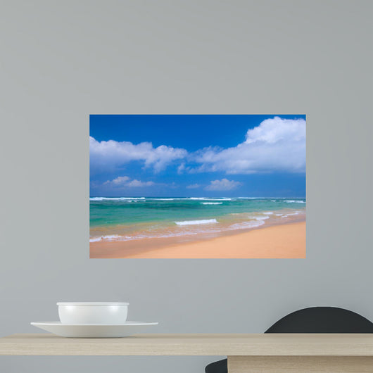 Peaceful Beach Scene