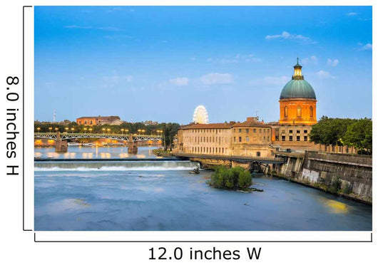 Toulouse Hopital La Grave Wall Decal