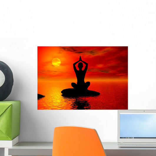 Yoga Wall Mural