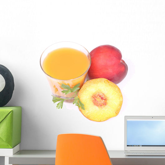 Peach Wall Decal