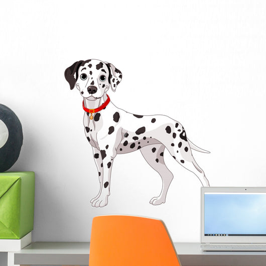 Cute Dalmatian Dog Wall Decal