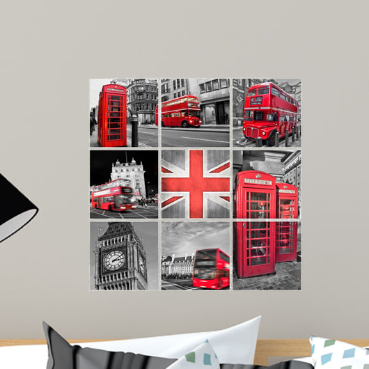 London Photos Collage Selective