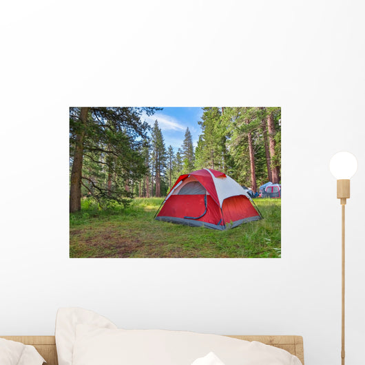 Camping Wall Decal