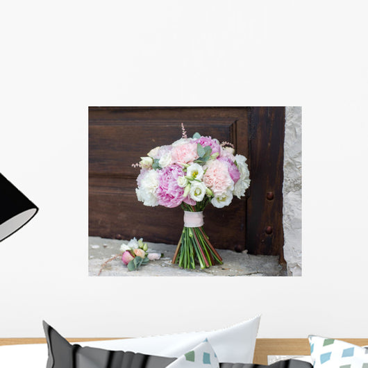Bridal Bouquet Wall Decal