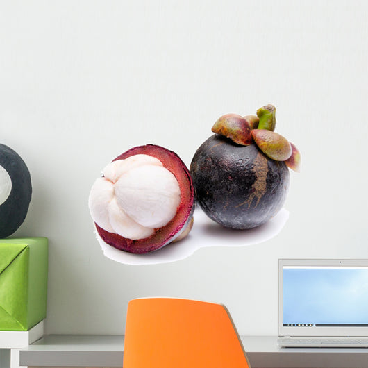 fresh mangosteen Wall Decal