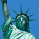 Statue Liberty against Sky Wall Decal