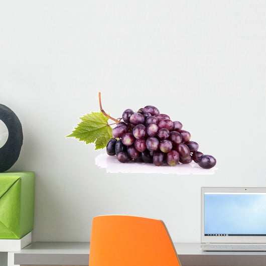 Ripe Red Grapes with