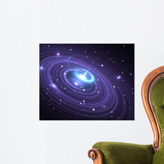 Black hole Wall Mural