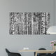 Trunks Birch Trees Black