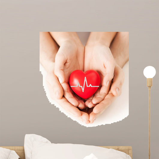 Hands Holding Heart with