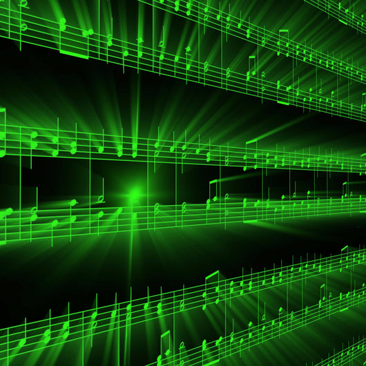 digital music Wall Mural