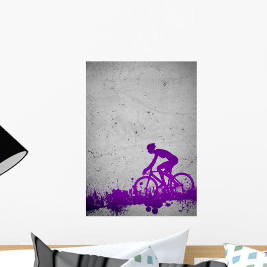 Cycling background Wall Mural
