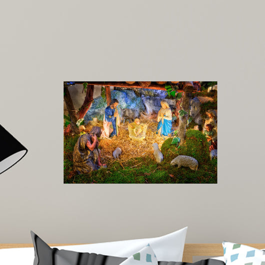 Christmas Nativity Scene with