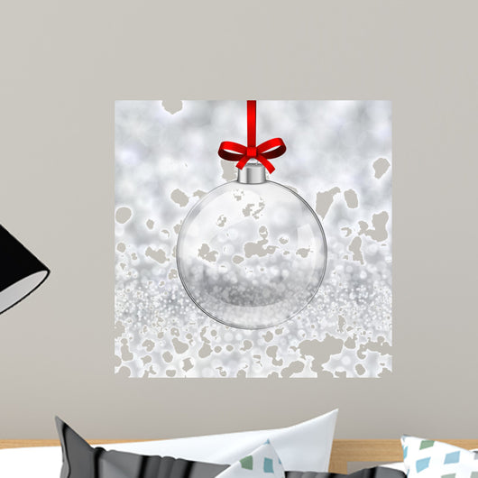 Silver Christmas with Glass