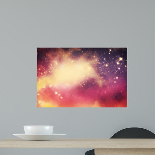 Galaxy with Stars and