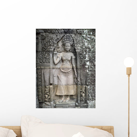 Relief Angkor Wat Wall Mural