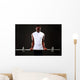 Young African Man Working Wall Decal