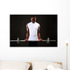 Young African Man Working Wall Decal